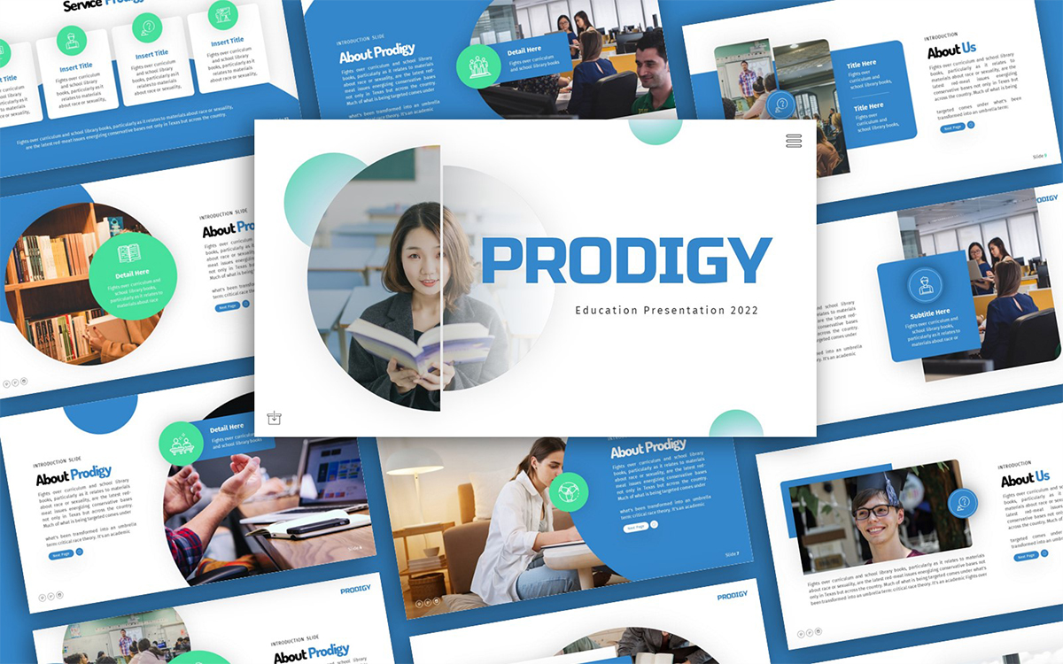 Prodigy Education Multipurpose PowerPoint Presentation Template
