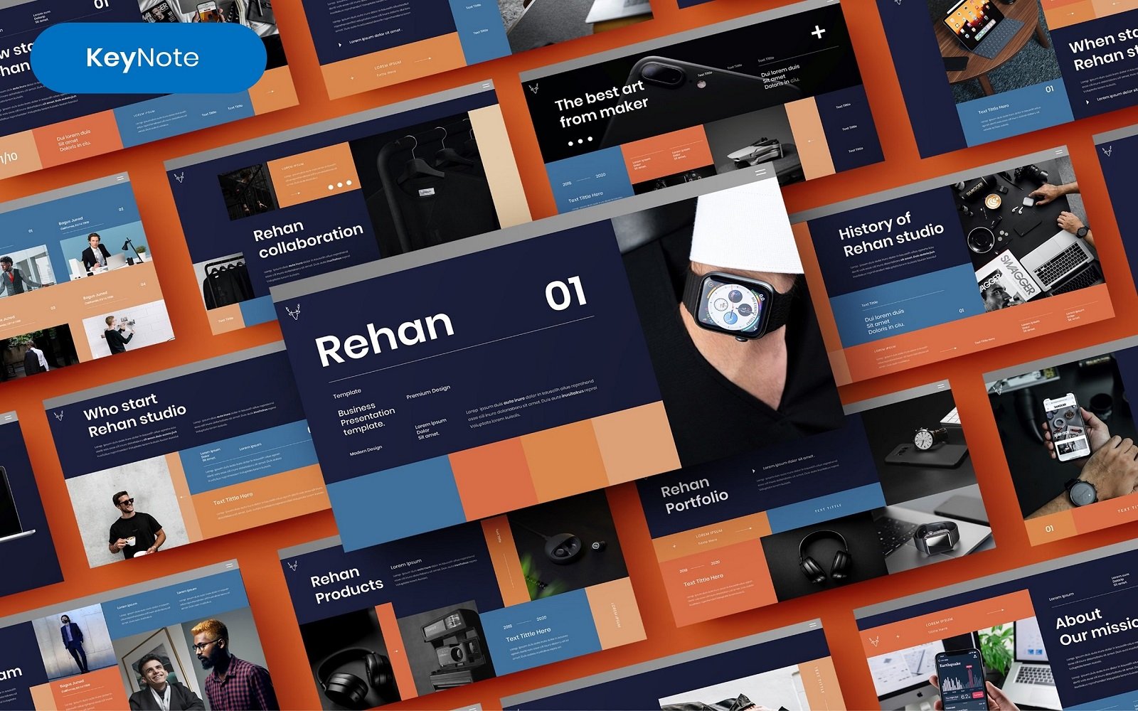 Rehan – Business Keynote Template