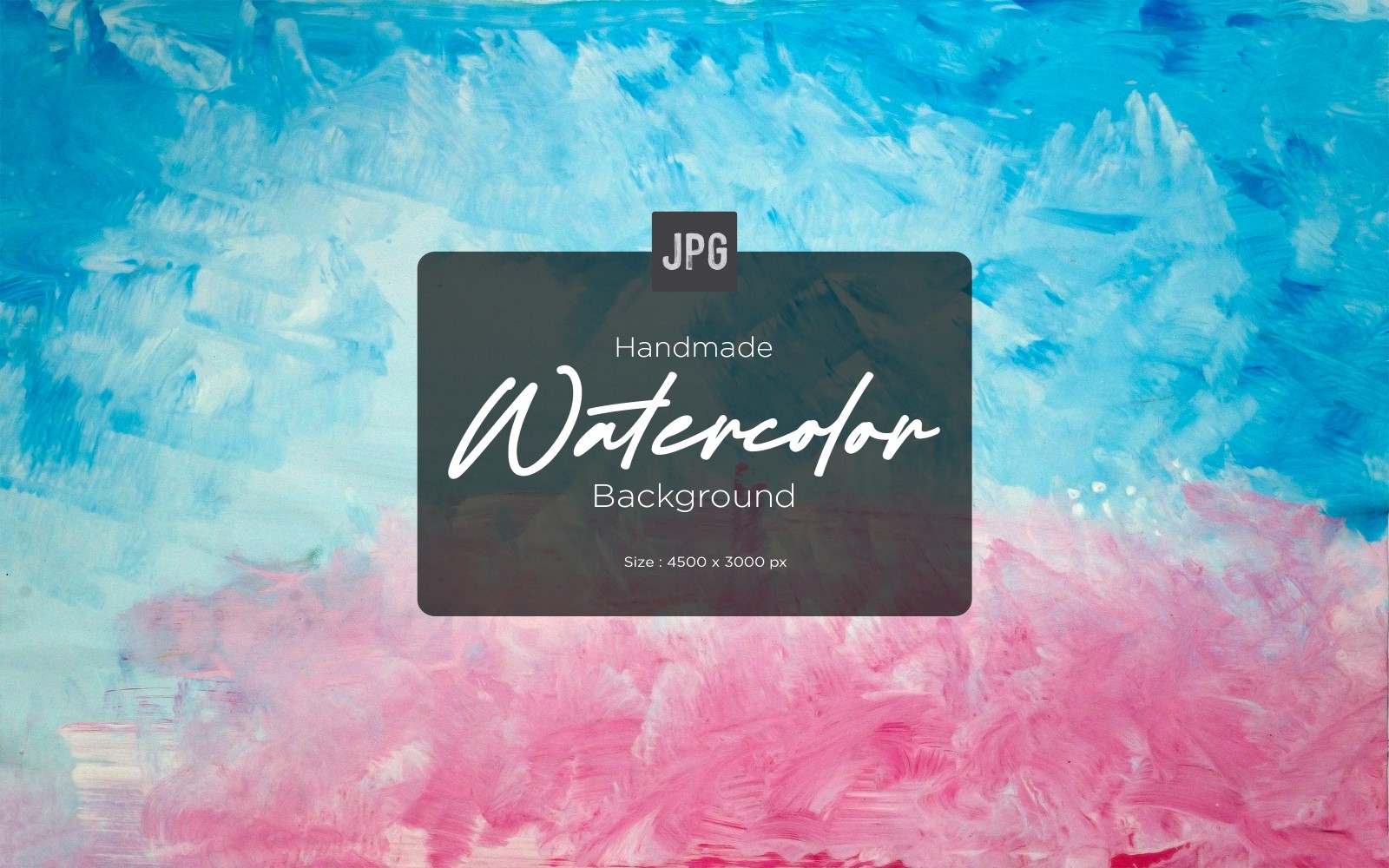 Watercolor Splotches & Blush Backgrounds