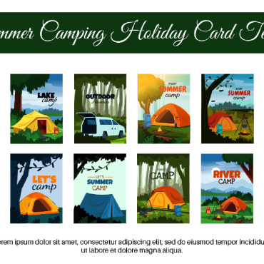 Time Camping Illustrations Templates 258330