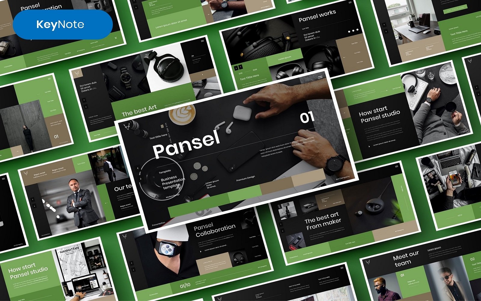 Pansel – Business Keynote Template