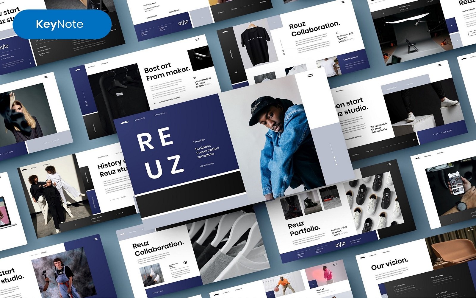 Reuz – Business Keynote Template