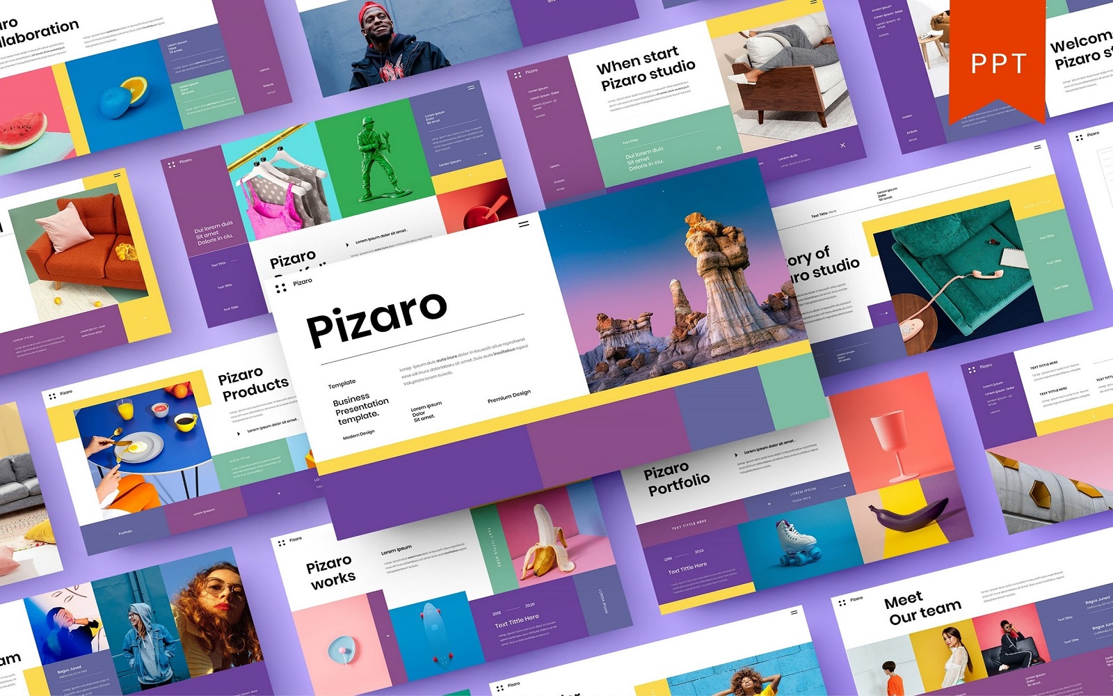 Pizaro – Business PowerPoint Template