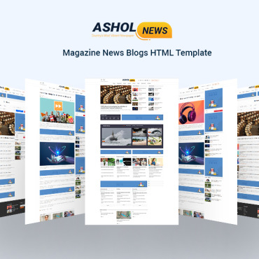 News News Website Templates 258371