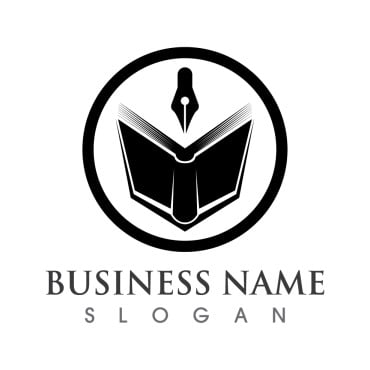 Book Symbol Logo Templates 258752