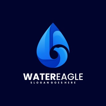 Aqua Business Logo Templates 258822