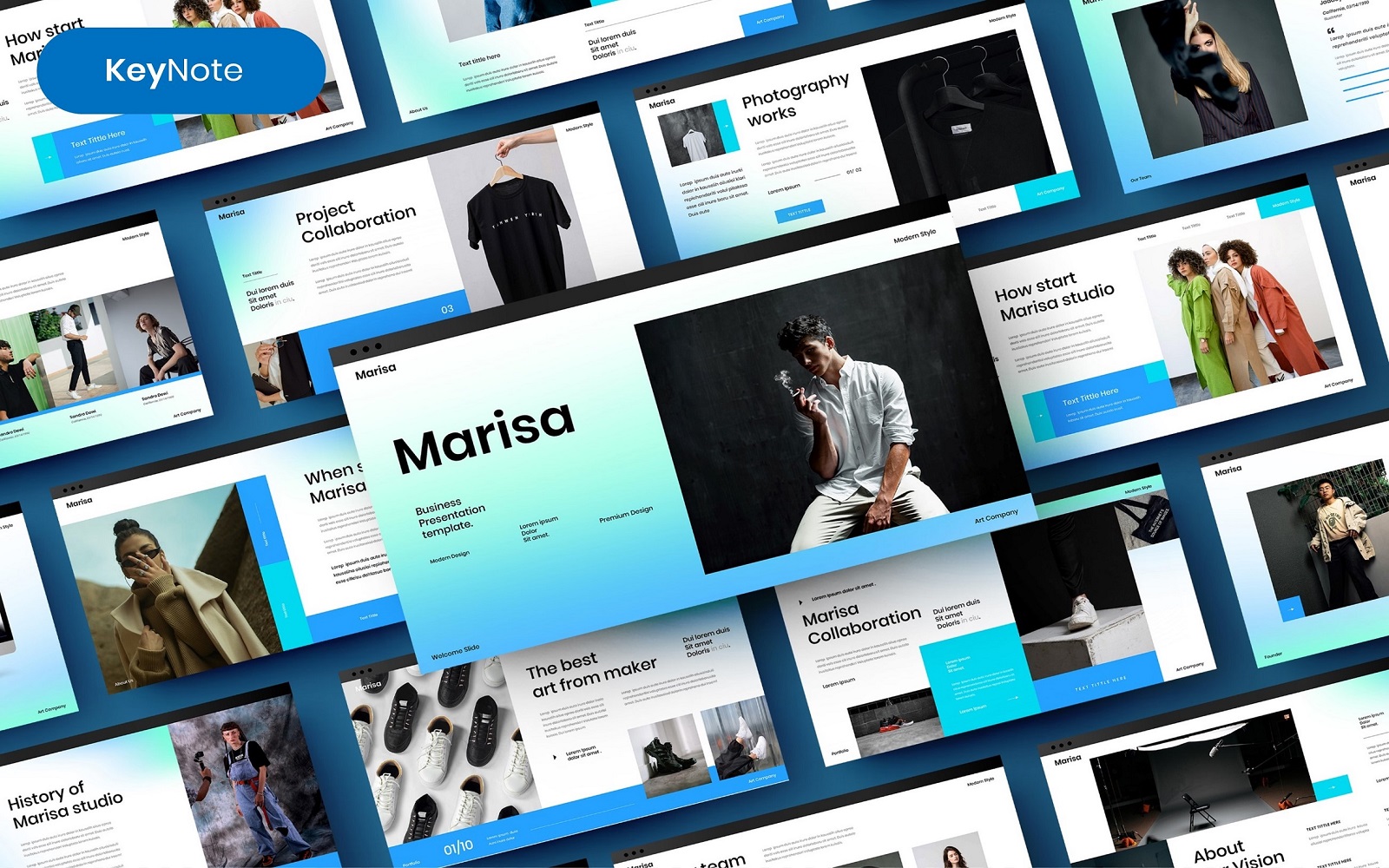 Marisa – Business Keynote Template