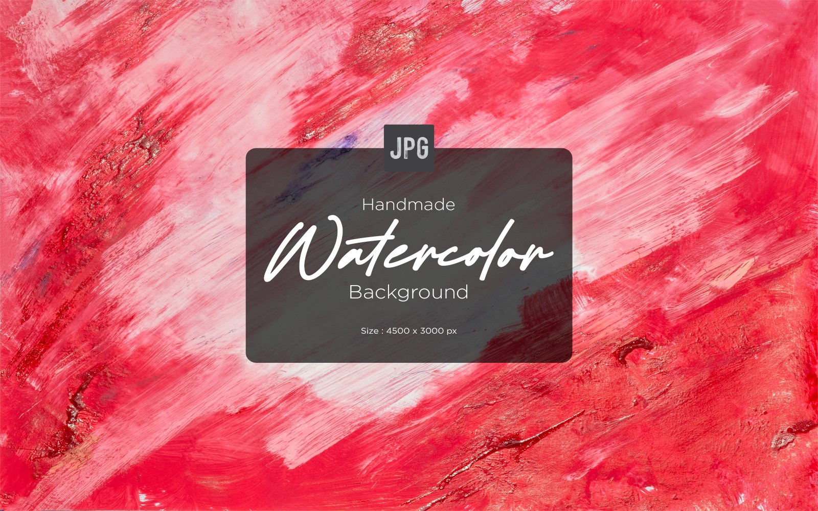 Red Water color Splotches Background