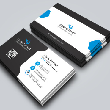 Blue Business Corporate Identity 258949