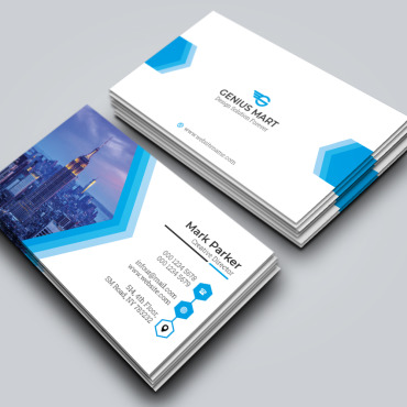 Blue Business Corporate Identity 258951