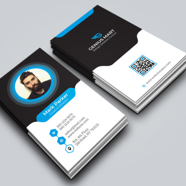 Blue Business Corporate Identity 258953