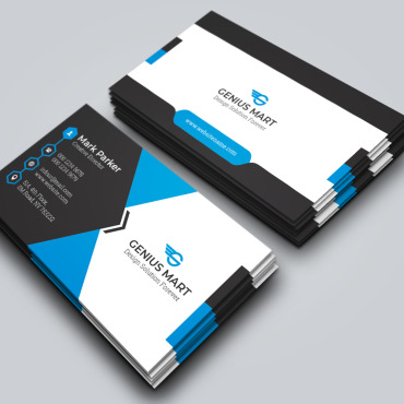 Blue Business Corporate Identity 258958