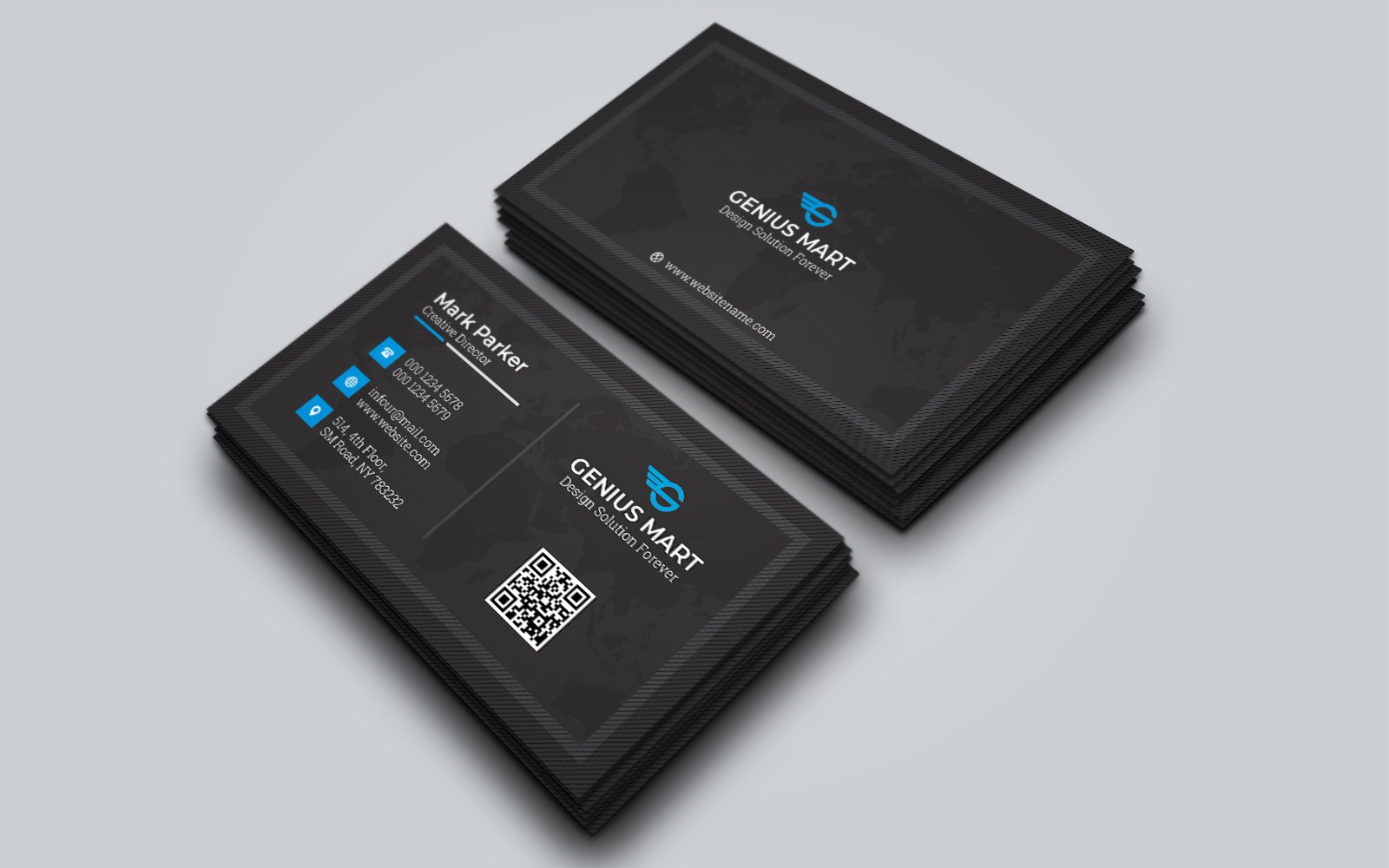 Corporate Business Card Template 64