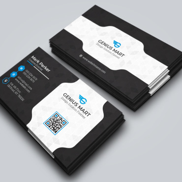 Black Blue Corporate Identity 258973