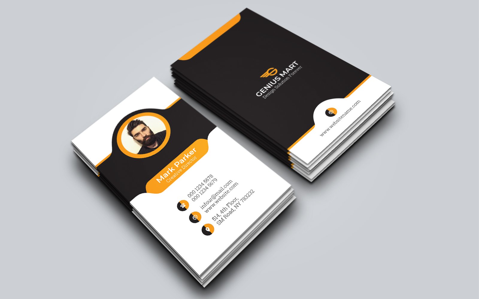 Corporate Business Card Template 71