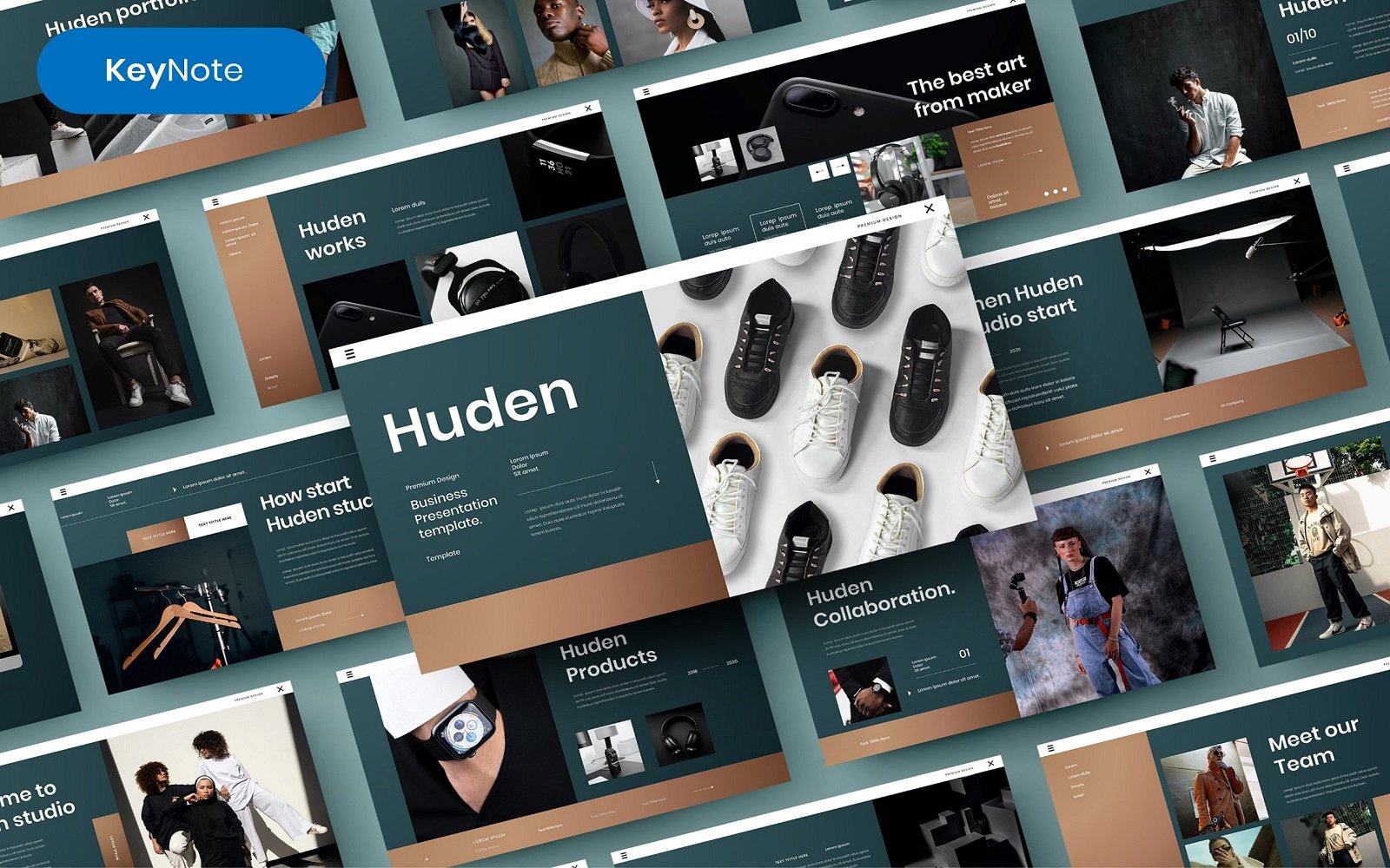 Huden – Business Keynote Template