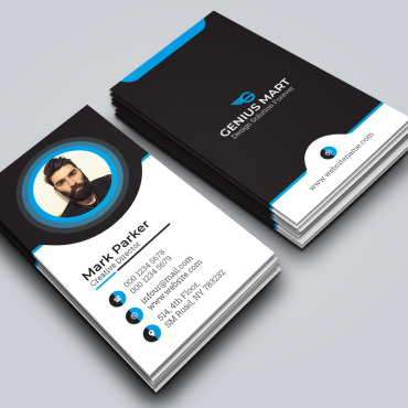 Blue Business Corporate Identity 259016