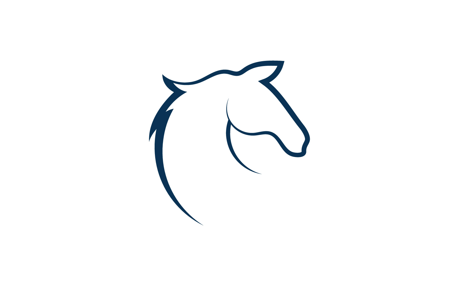 Horse Vector Logo Design Template V4