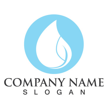 Nature Drop Logo Templates 259096