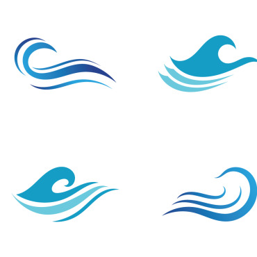 Water Beach Logo Templates 259225