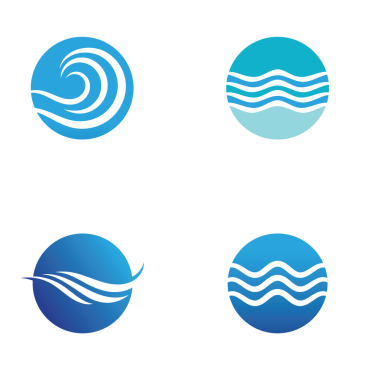 Water Beach Logo Templates 259229