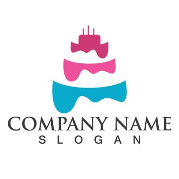 Design Cake Logo Templates 259368