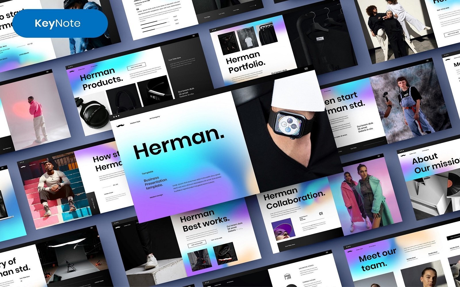 Herman – Business Keynote Template