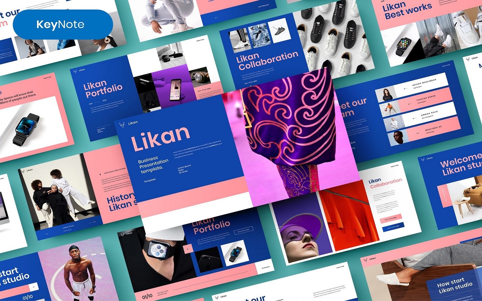 Likan – Business Keynote Template