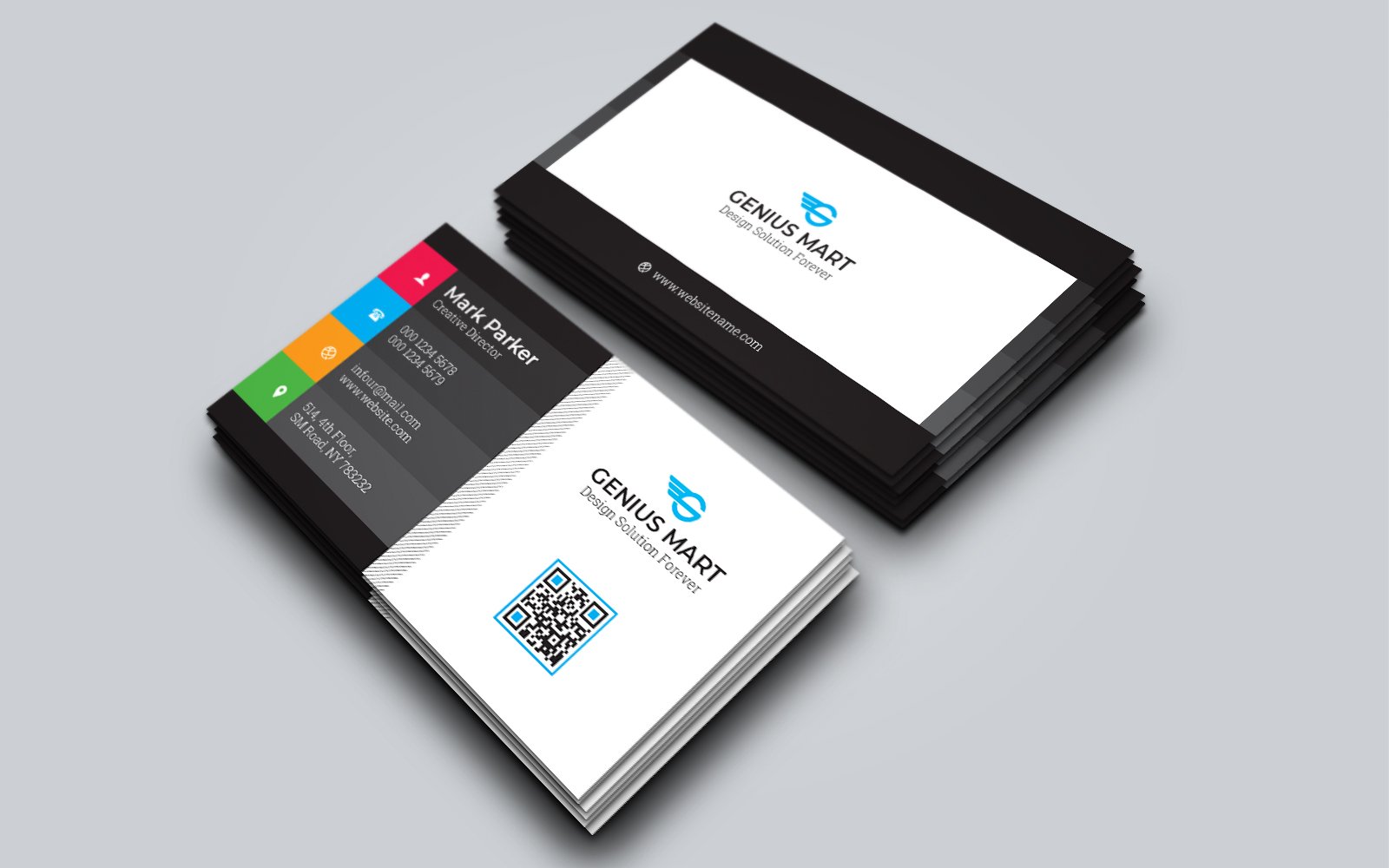 Corporate Business Card Template 78