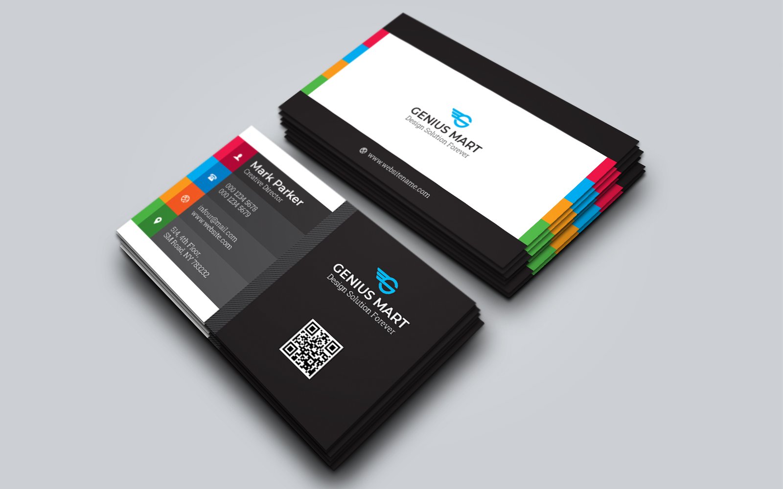 Corporate Business Card Template 79