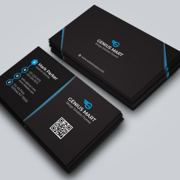 Black Blue Corporate Identity 259417