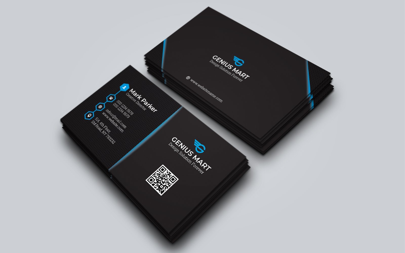 Corporate Business Card Template 80