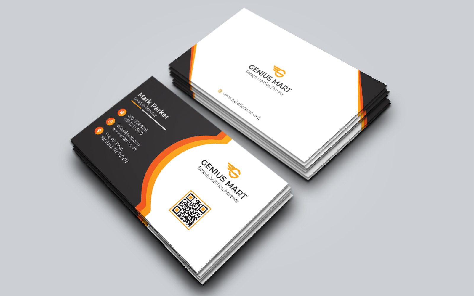 Corporate Business Card Template 82