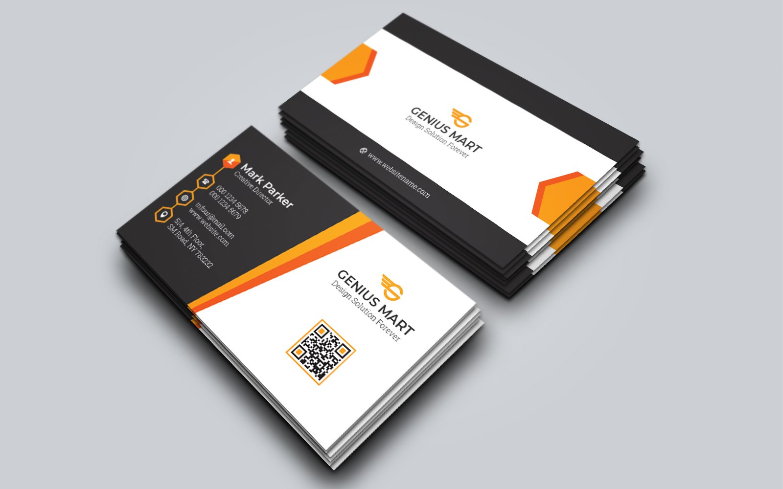 Corporate Business Card Template 85