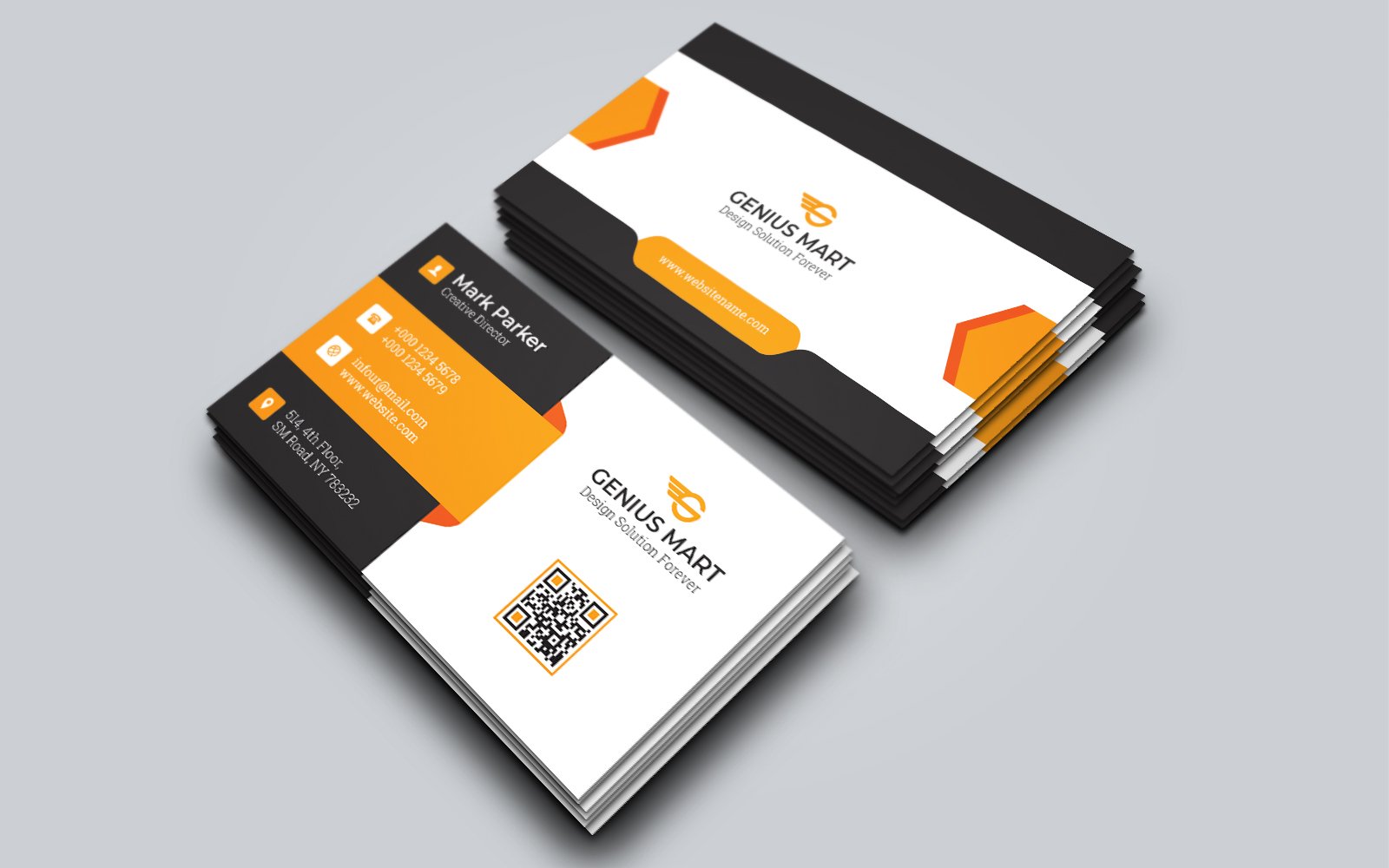 Corporate Business Card Template 87