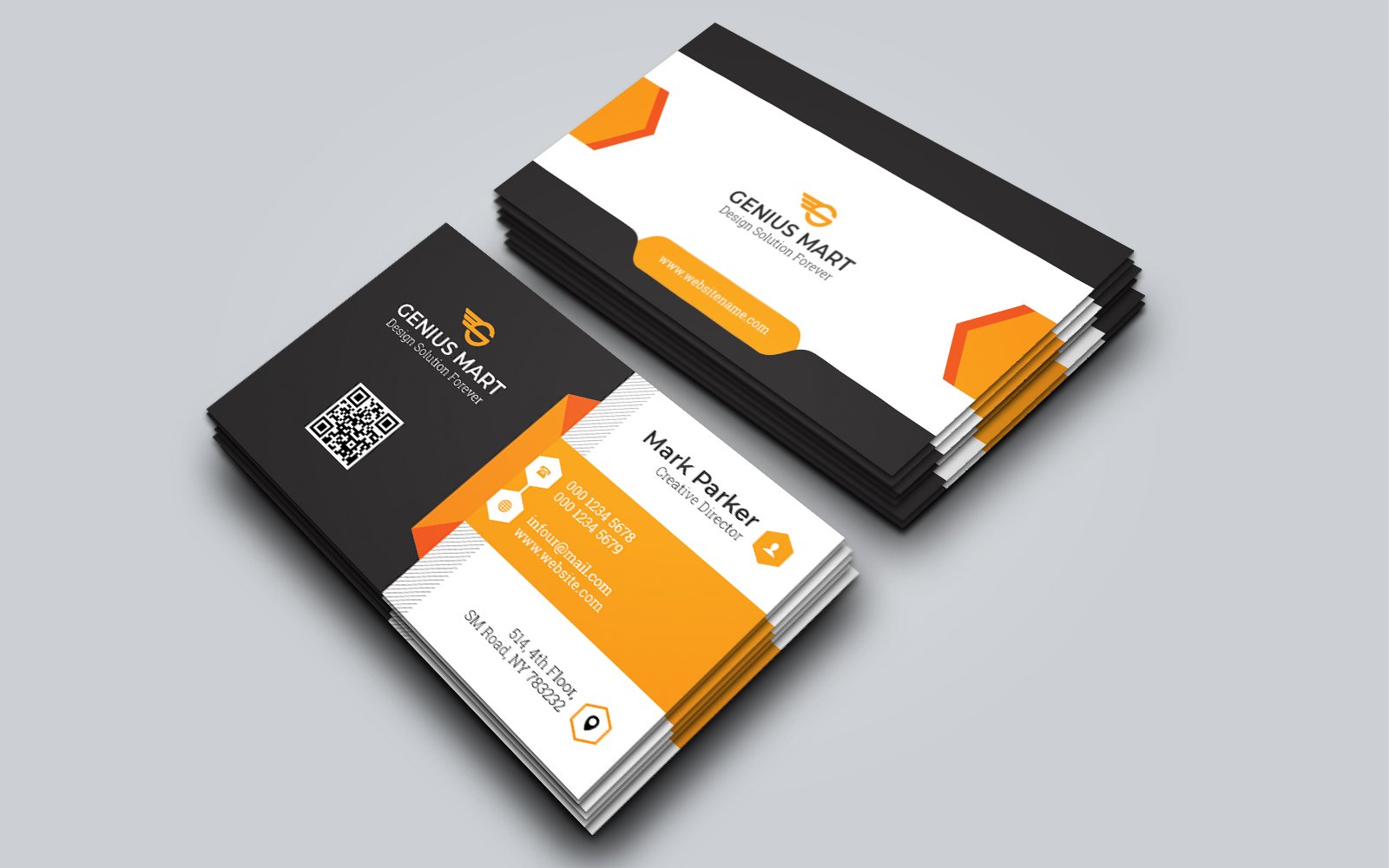 Corporate Business Card Template 90