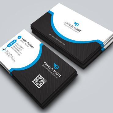 Black Blue Corporate Identity 259491