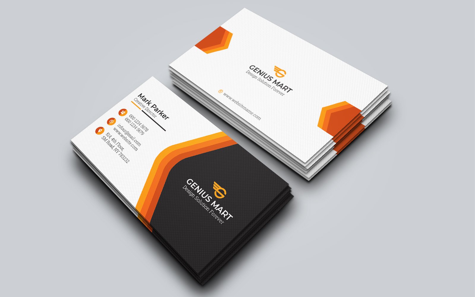 Corporate Business Card Template 94