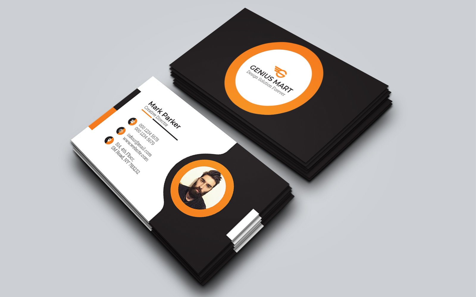 Corporate Business Card Template 95