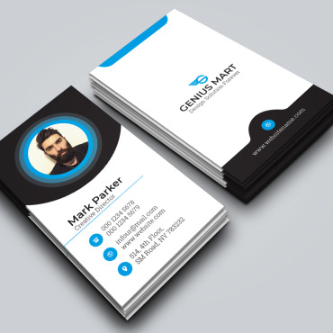 Blue Business Corporate Identity 259538