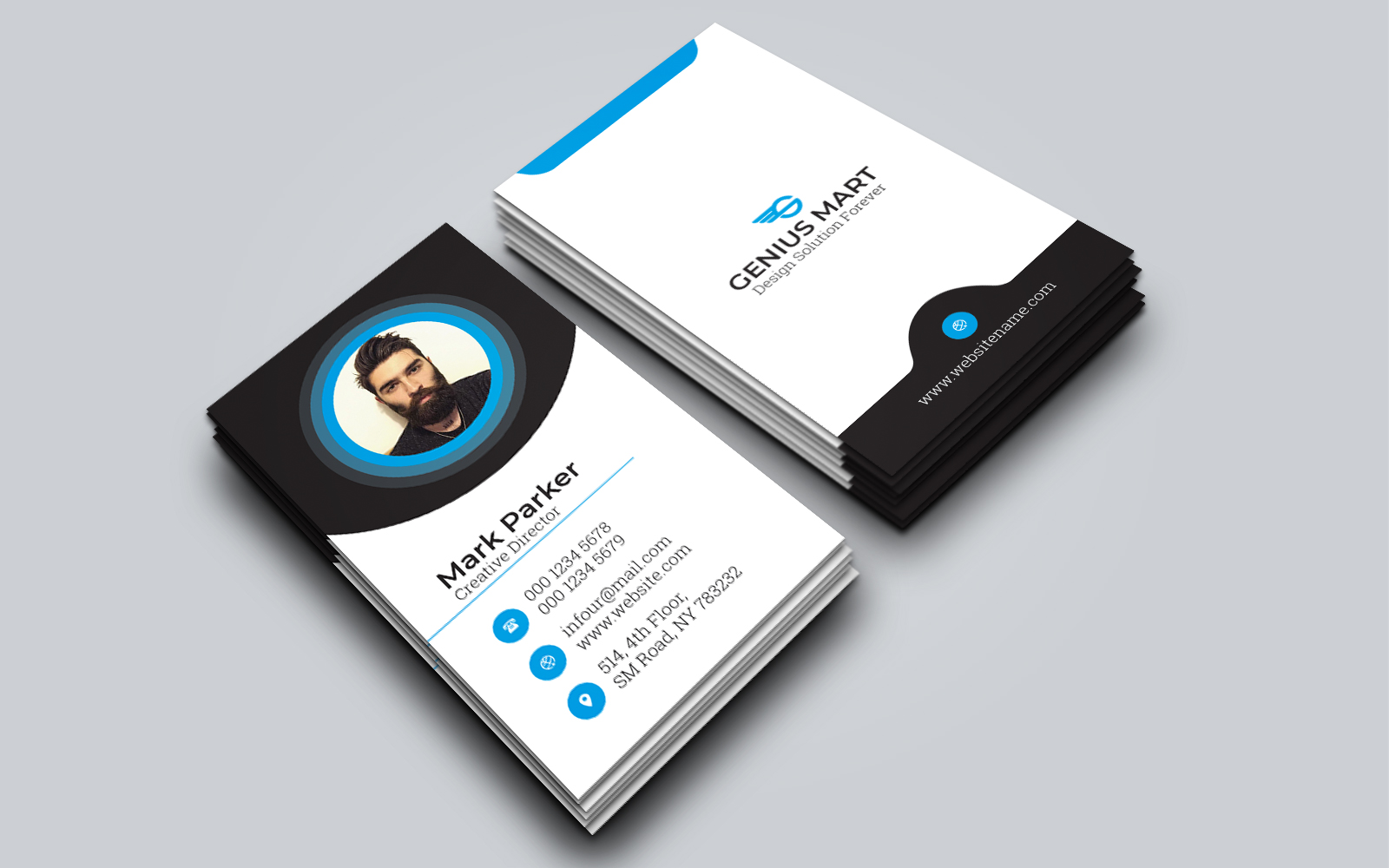 Corporate Business Card Template 97