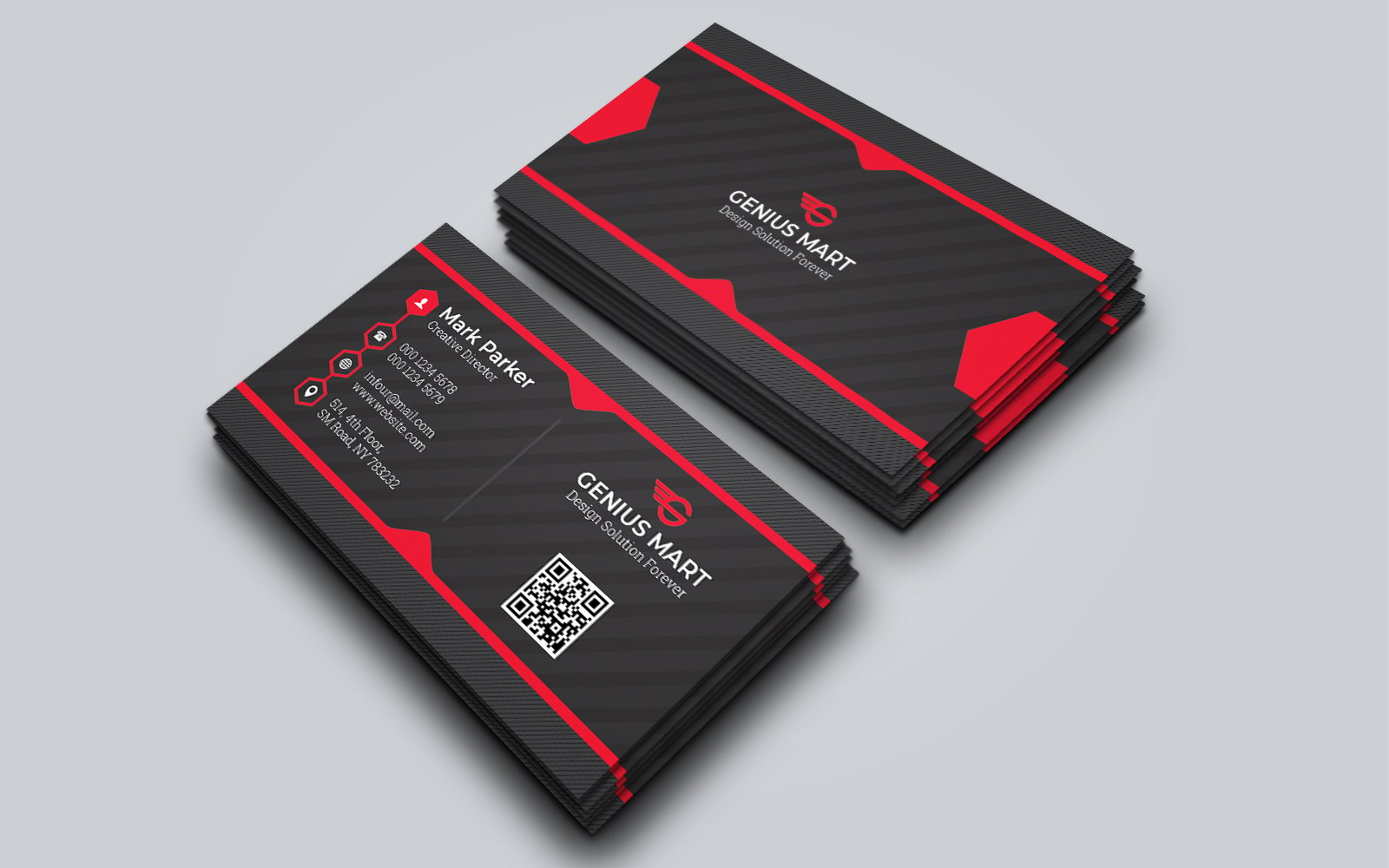 Corporate Business Card Template 99