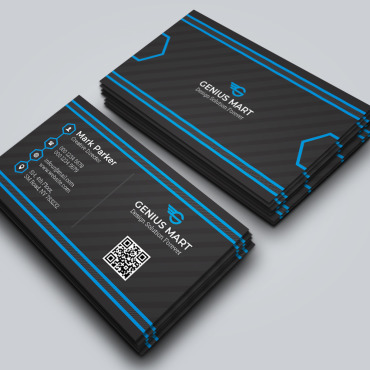 Black Blue Corporate Identity 259541