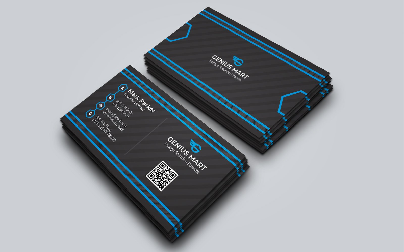 Corporate Business Card Template 100