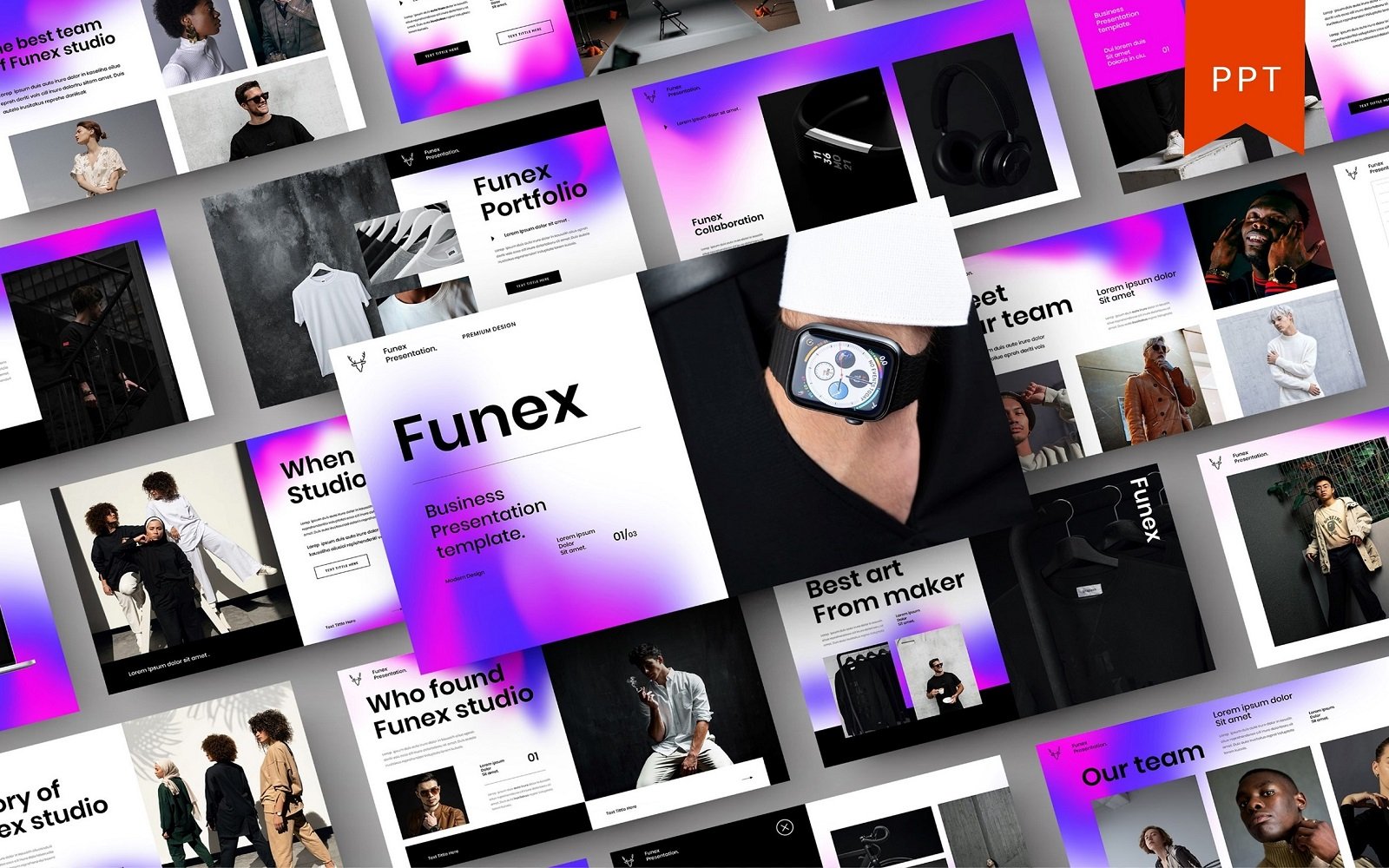 Funex – Business PowerPoint Template