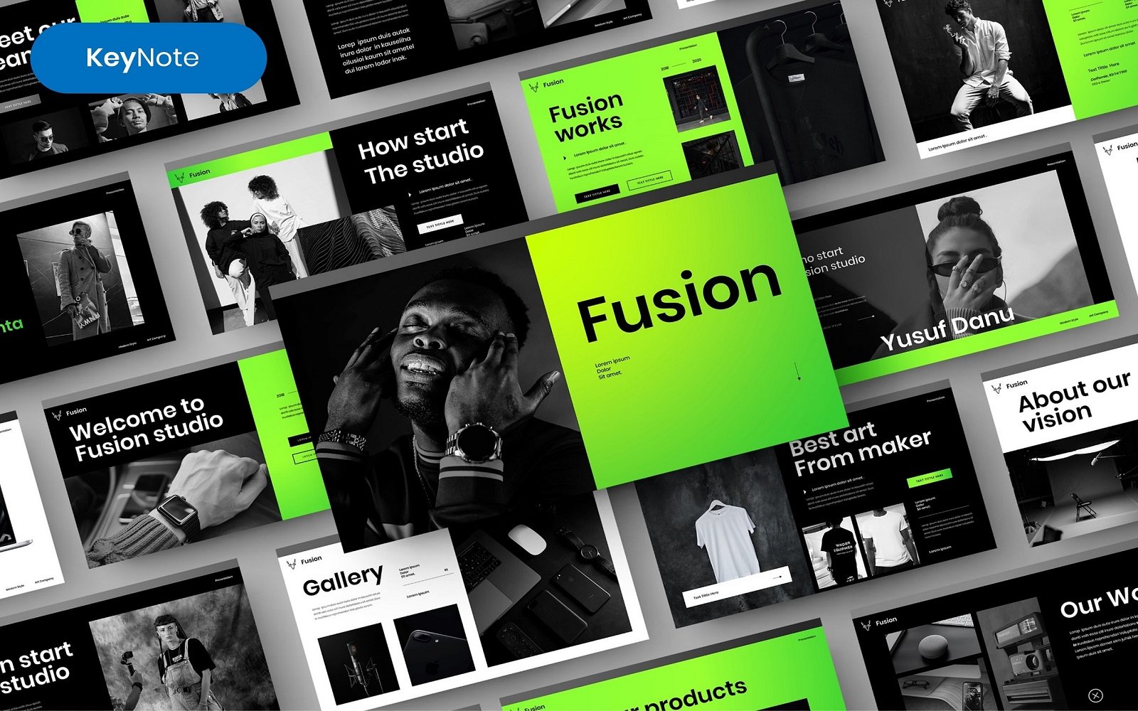 Fusion – Busines Keynote Template