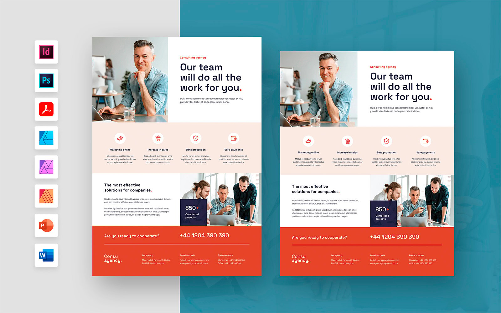 Consulting Agency Flyer Template