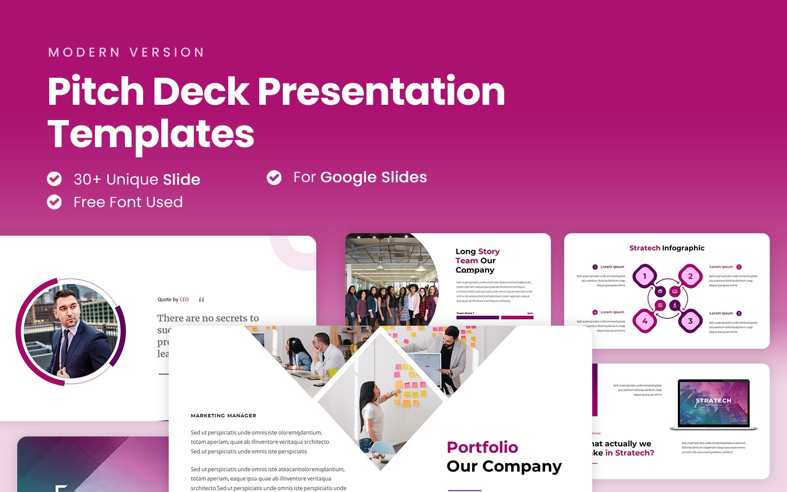 Stratech – Business Google Slides Template