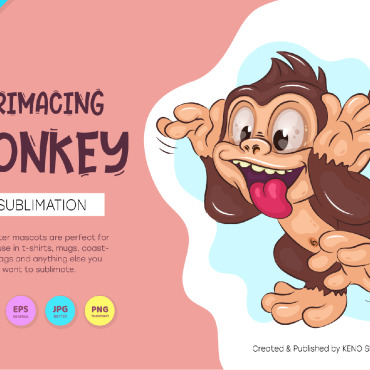 Cartoon Monkey T-shirts 259765