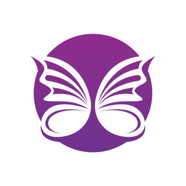 Butterfly Icon Logo Templates 259792